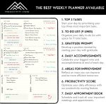Best 2023 Planner Weekly and Monthly 5x8 | Goal, Business & Productivity Planner | Undated Daily 2023 Planner With To Do List, Habit Tracker & Planner Stickers | Productivity Store Planner PRO (Grey) - Image 3